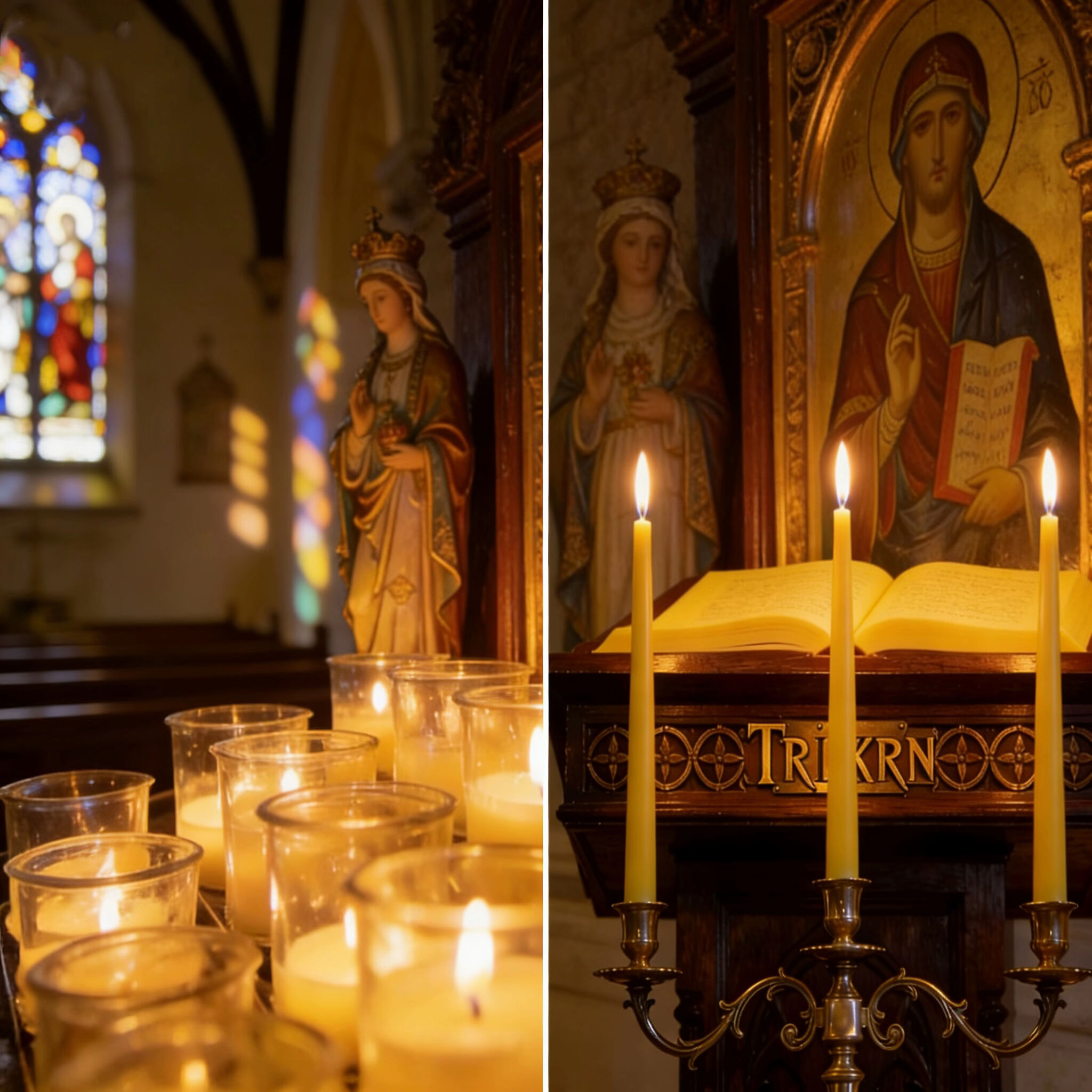 Священный свет: руководство по распространённым стилям церковных свечей из пчелиного воска