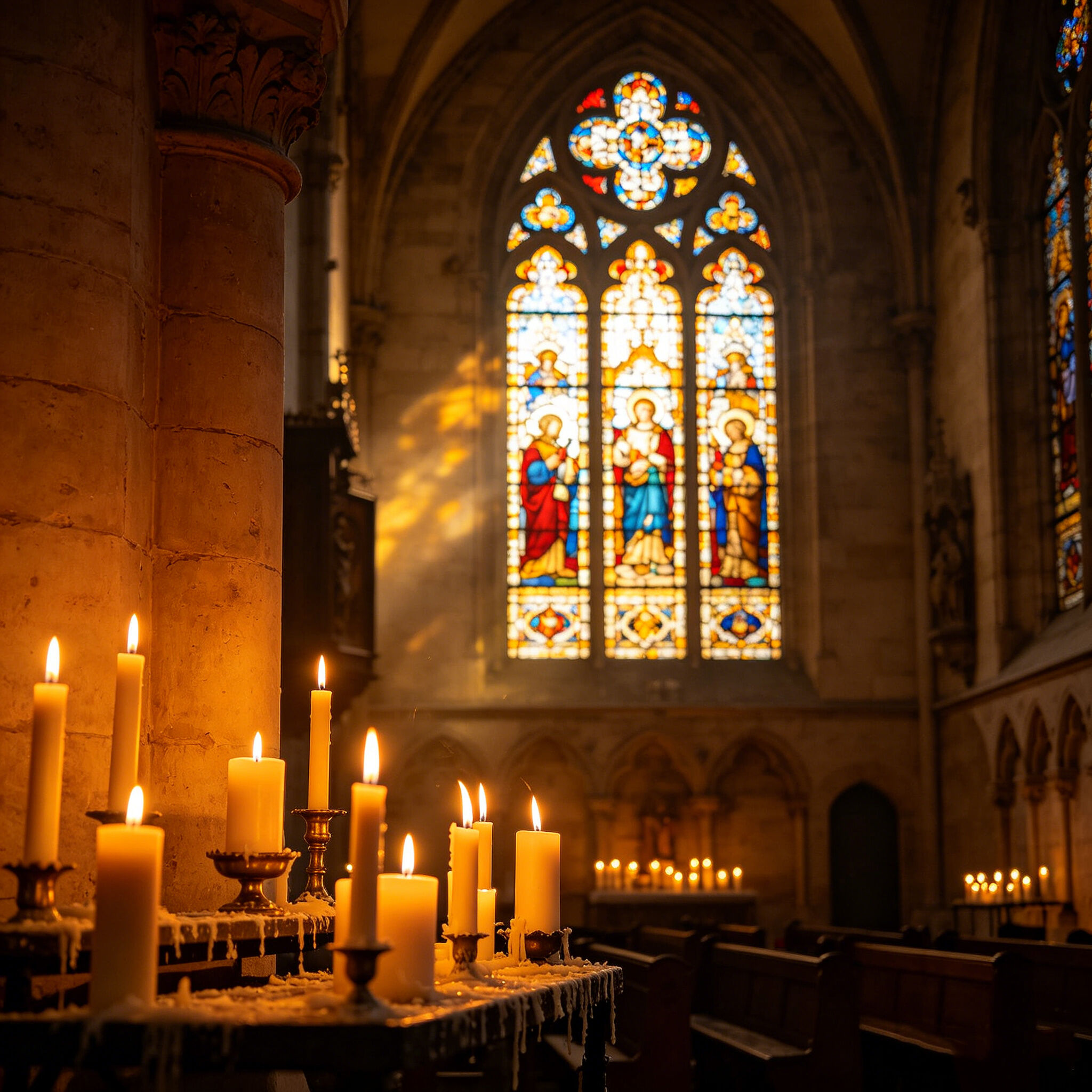 The Symbolism of Church Candles: Understanding Faith Through Five Dimensions of the Burning Flame