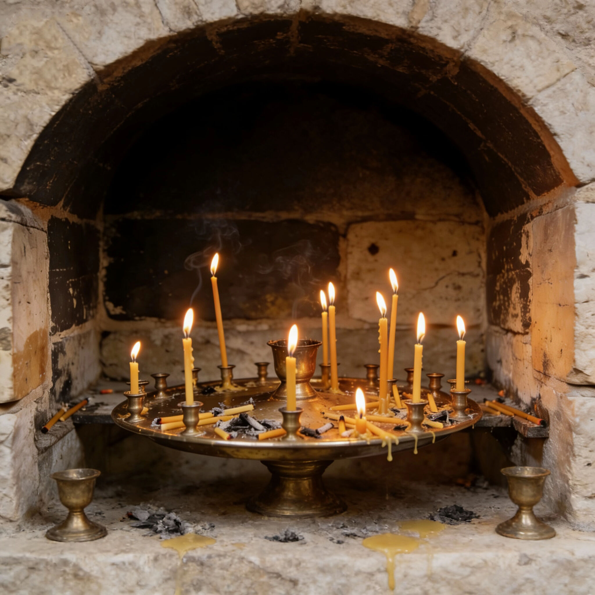 Руководство по священным размерам: распространённые размеры православных свечей из пчелиного воска