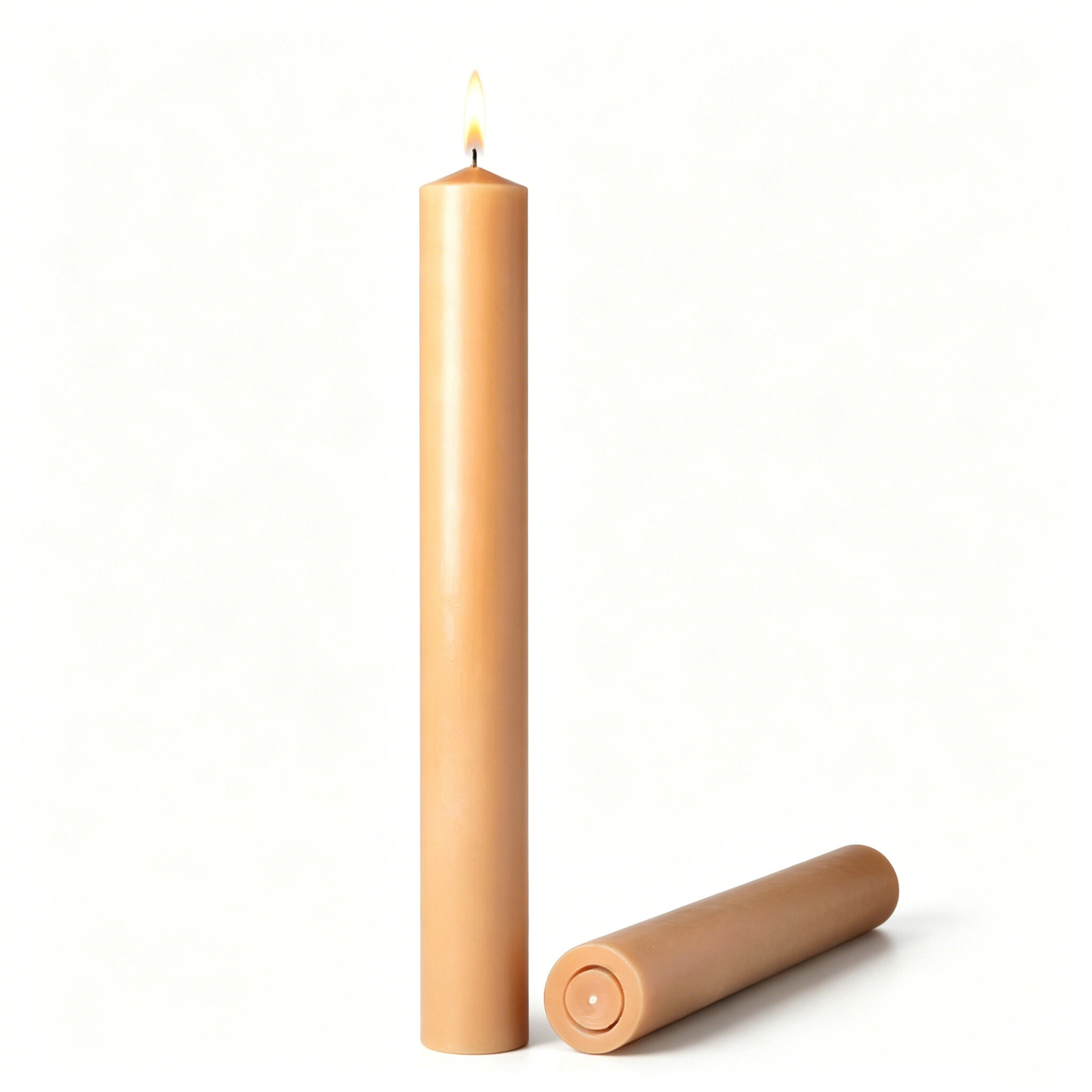 beeswax pillar candle pure natural handmade for home decor wedding-8