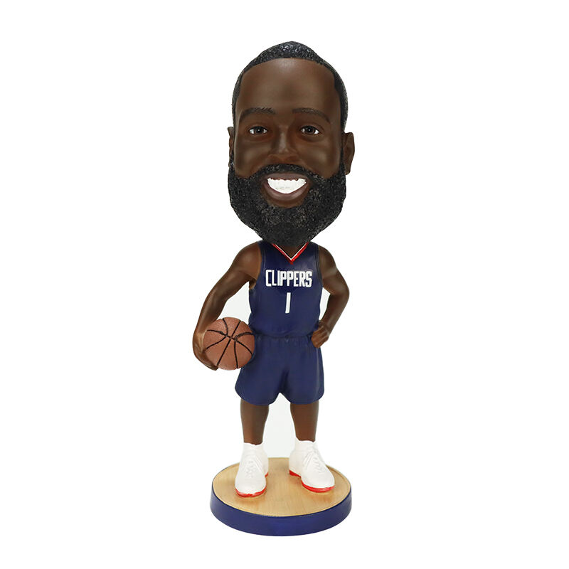 Figurka z ruchomą głową - James Harden z Clippers, dekoracja NBA