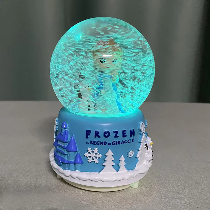 New Custom Resin Craft Snow Globe Kid-Friendly Glitter Snowball/Water Globe for Home Decor Gift for Kids details