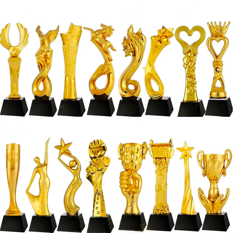 What Are the Popular Designs for Trophies in Different Fields?