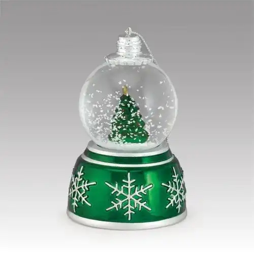 product customized 65mm hong kong architectural statue glass snow globe resin crafts home office souvenirs decorative ornaments-1