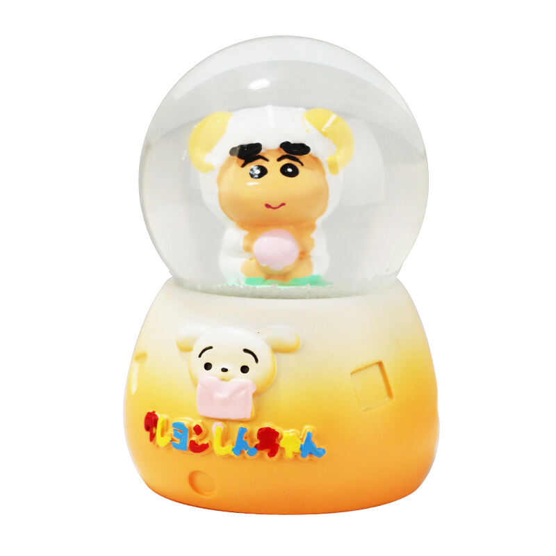 Quả cầu tuyết Crayon Shin-chan mặc trang phục cừu - Đồ sưu tầm Anime