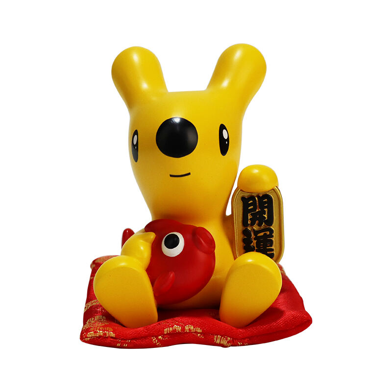 Gyanta Szerencsés Sárga Nyúl Dísz - Szerencsehozó Dísz