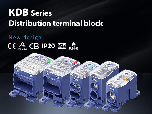 Cossiers de bornes LINKWELL Série KDB : Couvercle transparent, matériaux ignifuges et connectivité haute performance