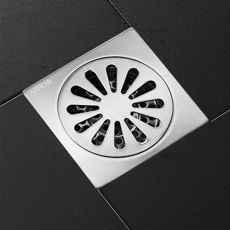 Modern SUS 304 Room Drain with Removable Cover for Hotel Applications Bathroom Shower Floor Drain AG5103U