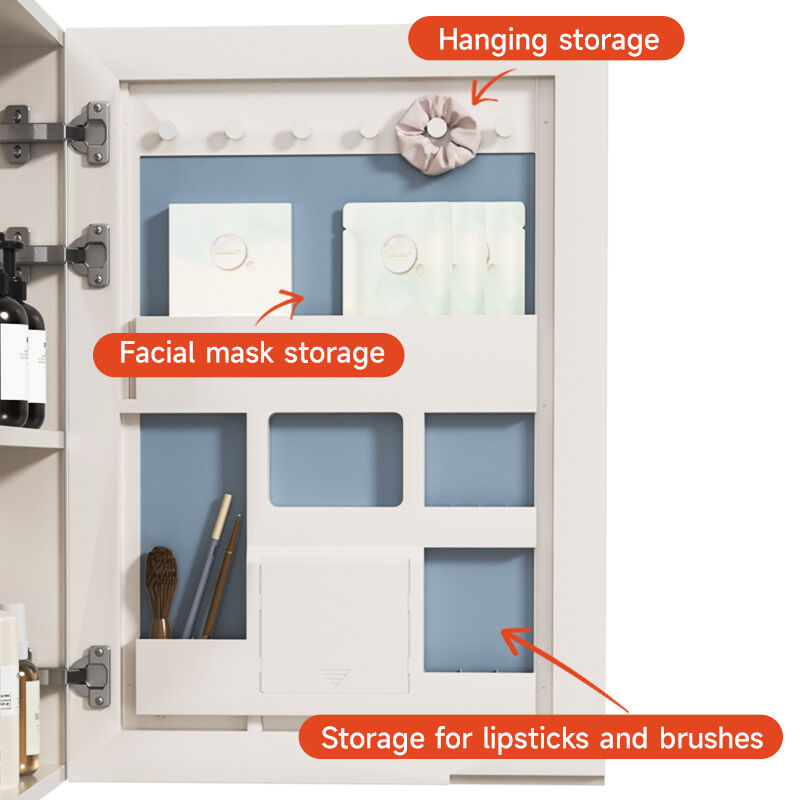 Сучасний настінний шафка для ванної кімнати з нержавіючої сталі