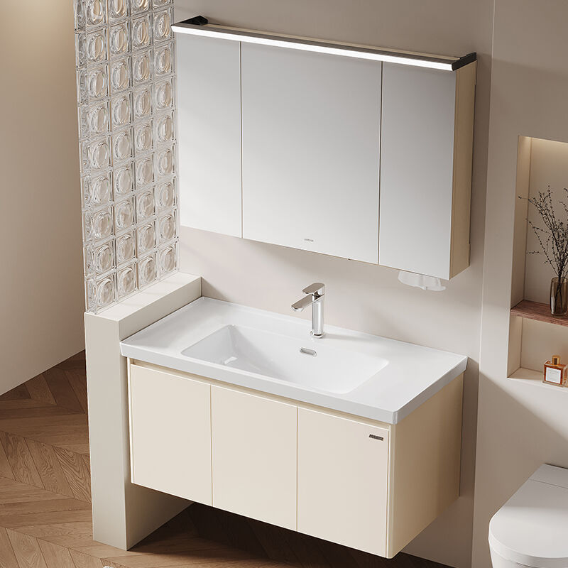 Сучасний високоякісний шафка для ванної кімнати з нержавіючої сталі, міцна, надійна та вологостійка