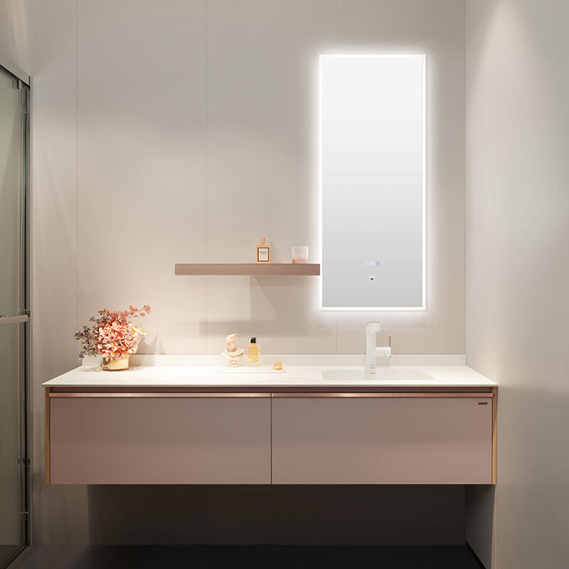 Customized Bathroom Cabinet with Mirror Cabinet and Basin ENZO Series