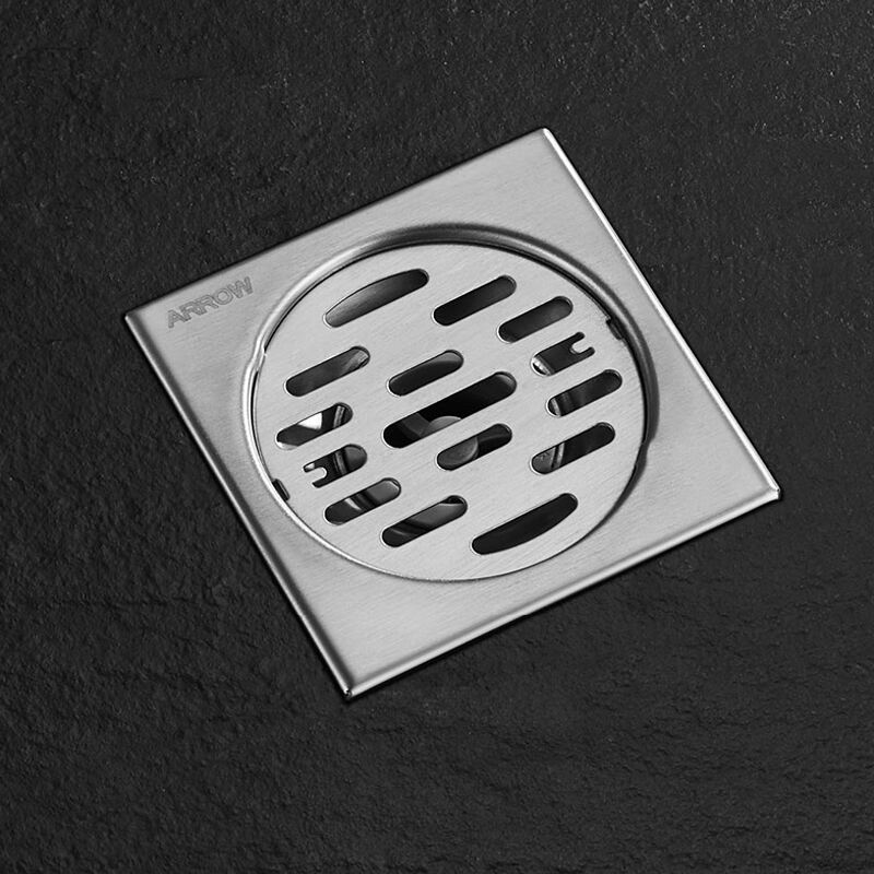 ARROW SUS 304 Room Drain with Removable Cover Bathroom Shower Floor Drain AG5136SS