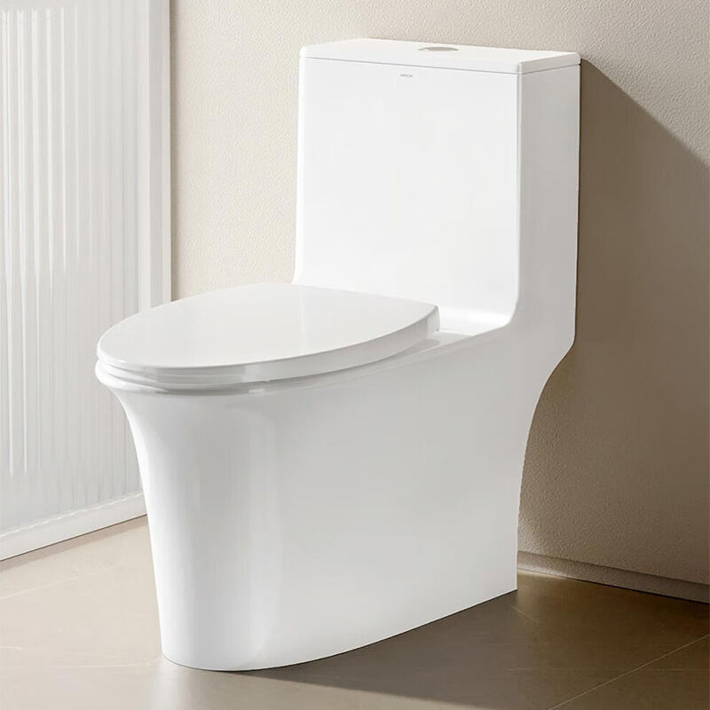 Arrow Design Bir Parça Seramik Tuvalet Seti Kare Küvet Su Tuvaleti Toptan Satış Banyo İçin Tam Set Tuvaletle Birlikte