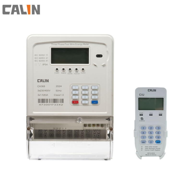 Meter Elektrik CT Keypad Tiga Fasa