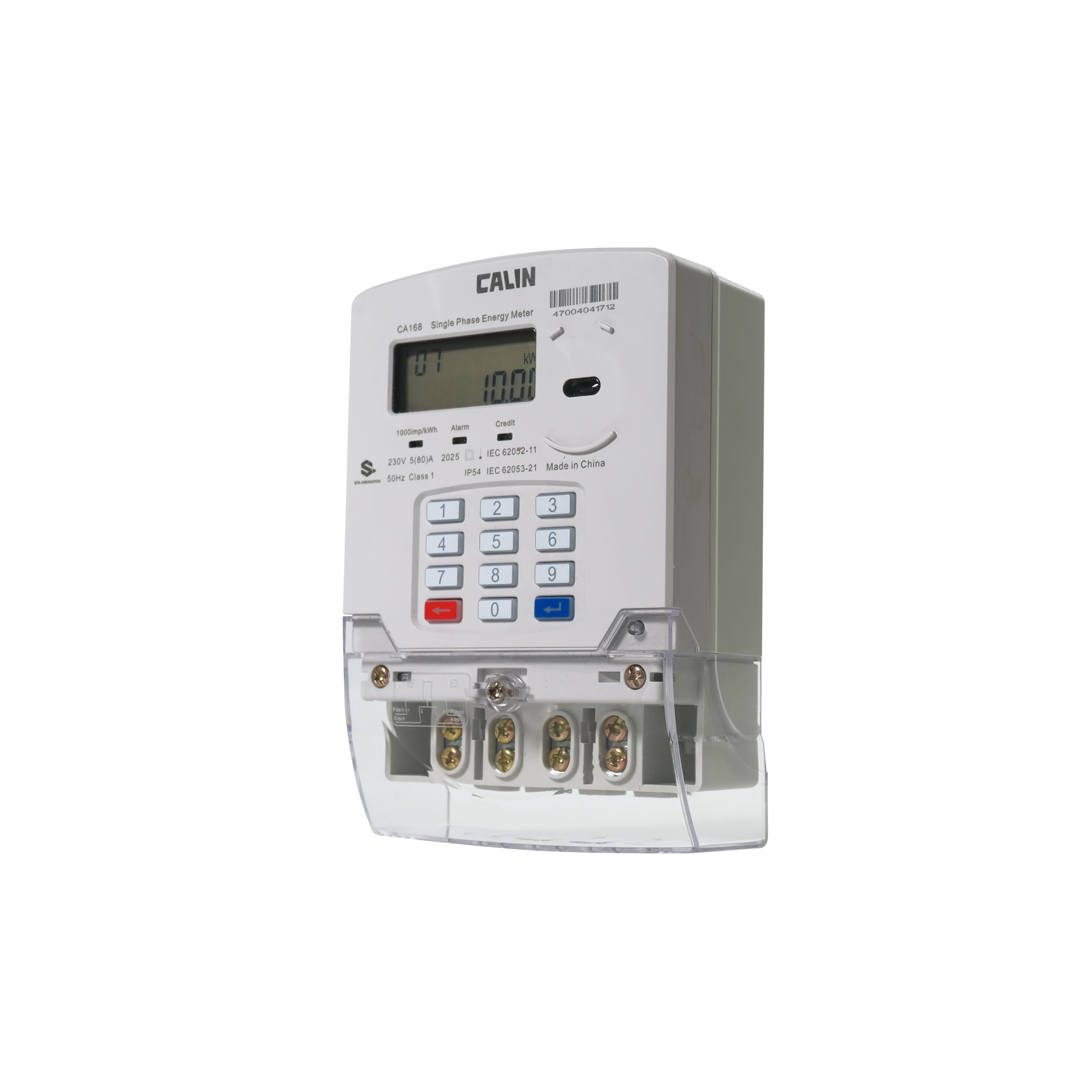 Single Phase Keypad Electricity Meter