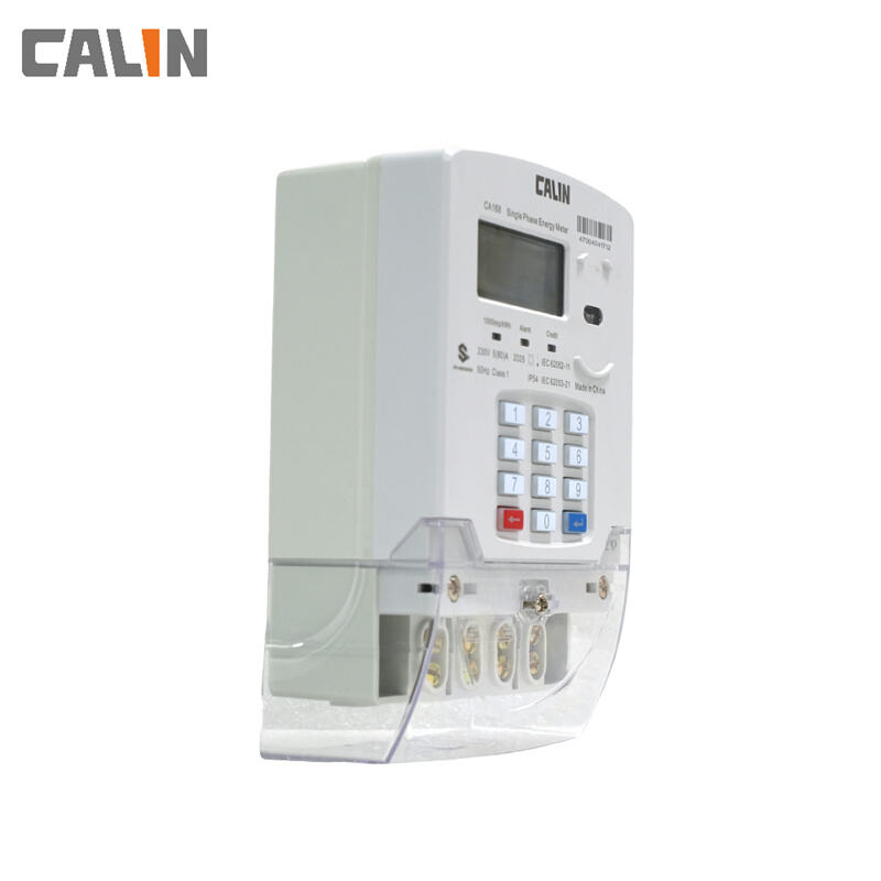 Meter Elektrik Fasa Tunggal dengan Keypad