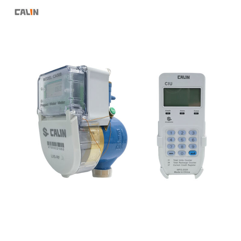 Split - type prepayment small - bore water meter