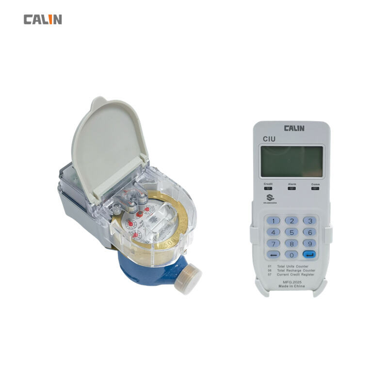 Split - type prepayment small - bore water meter