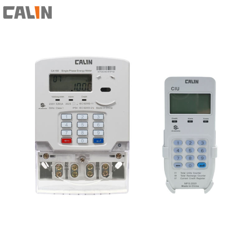 Single Phase Smart Keypad Electricity Meter CA168 AMI