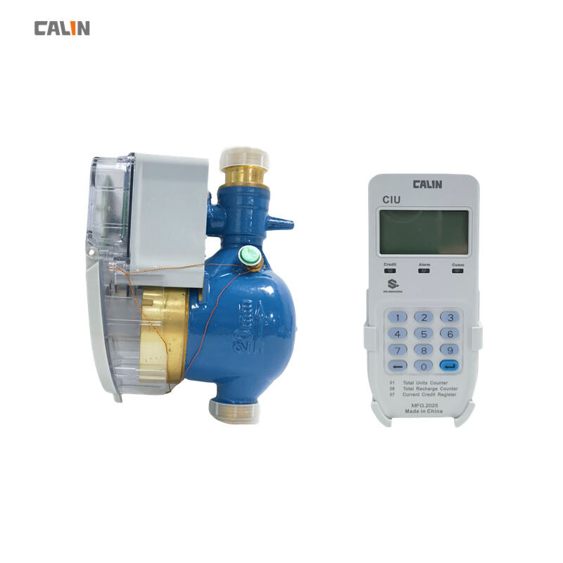 Split - type prepayment small - bore water meter