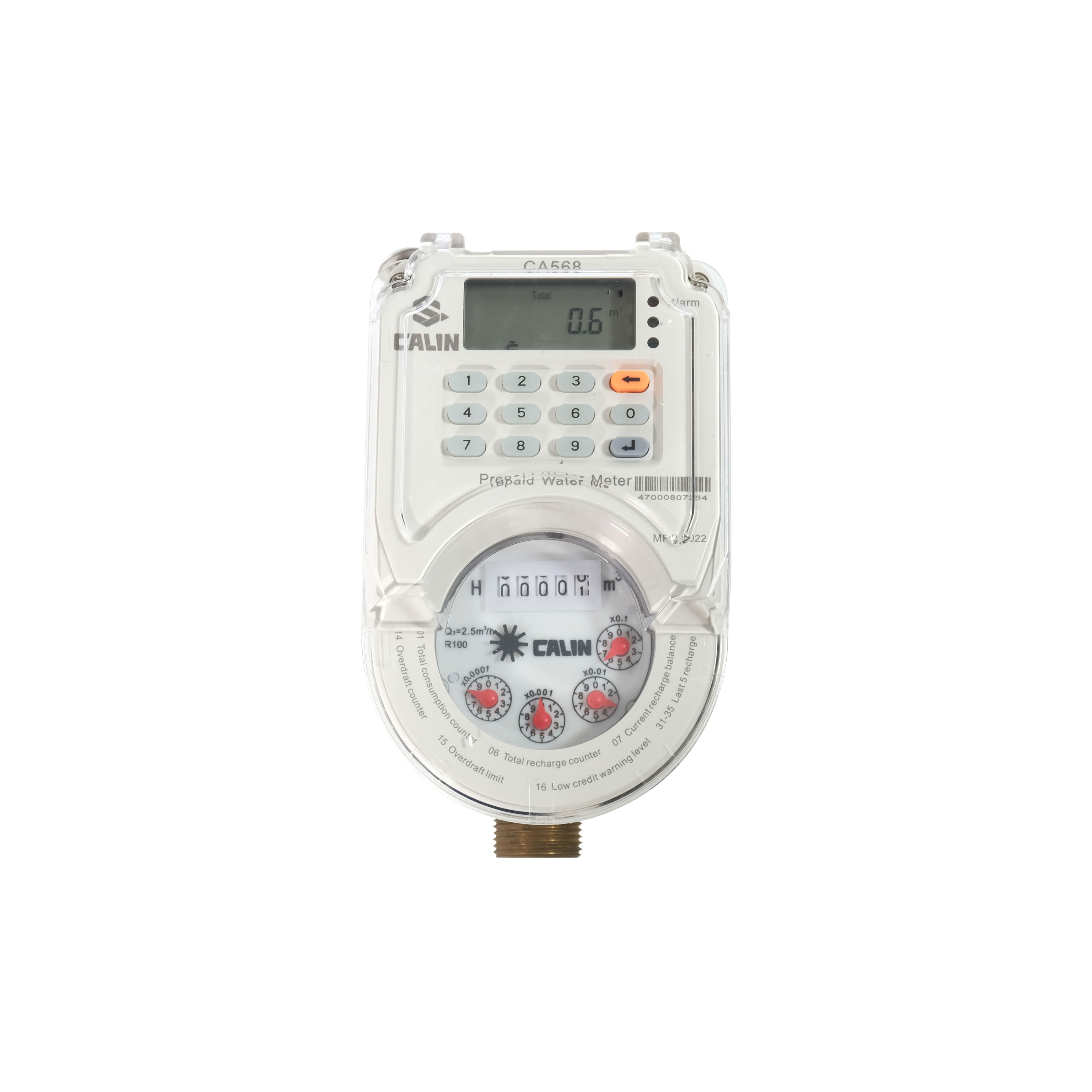 Advanced Multi-jet STS Prepaid Water Meter