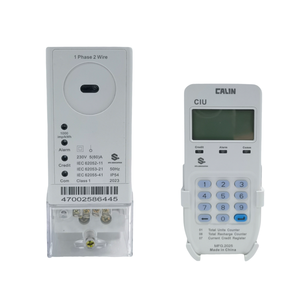 Dual-Source Single Phase Din Rail Electricity Meter