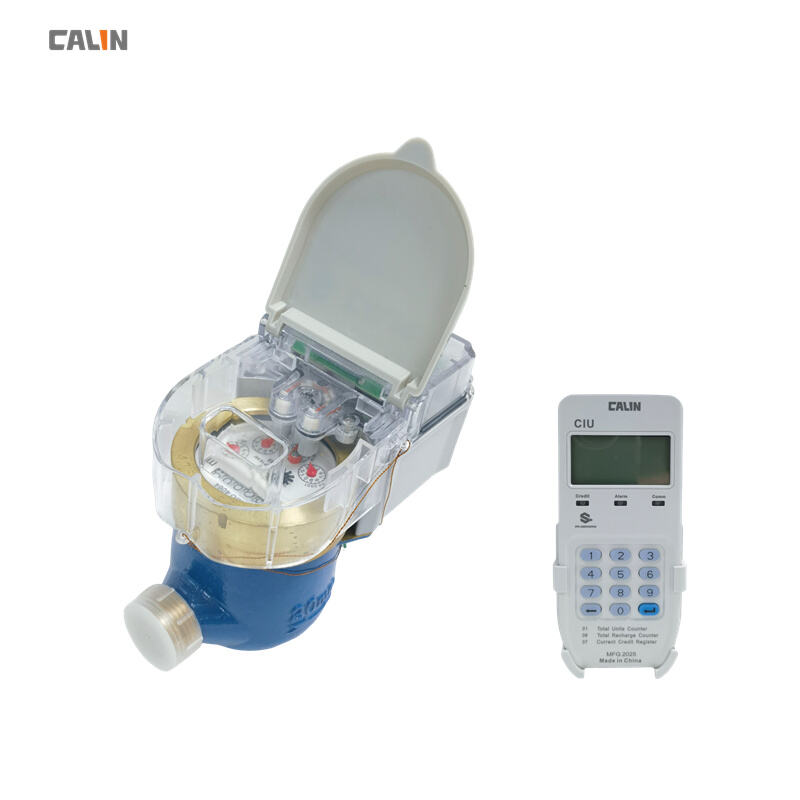 Split - type prepayment small - bore water meter