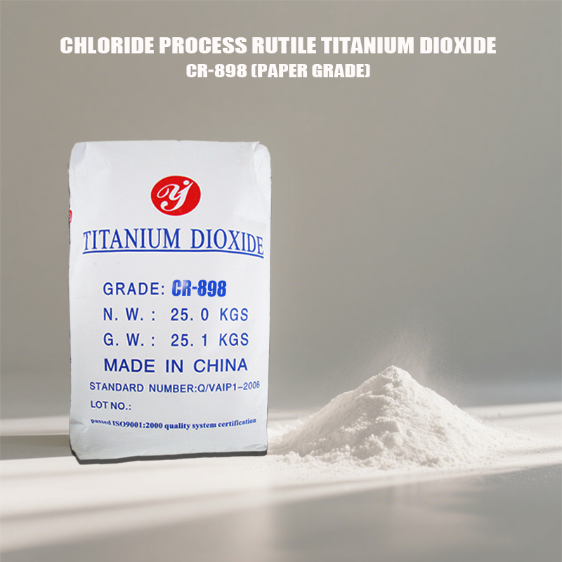 Chloride process rutile dioaxide CR-898 (paper grade)