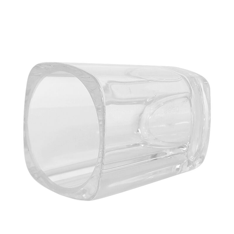 2 oz. Plastic Square Shot Glass, Polycarbonate, Clear, DR3038