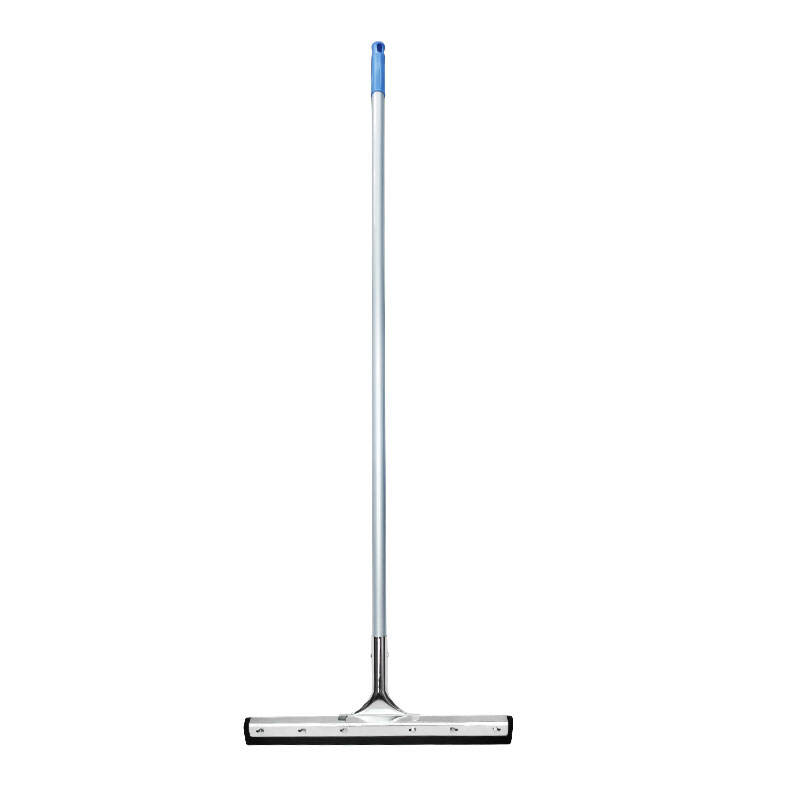 18" Steel Straight Sponge Squeegee with 52" Long Handle, JA3159