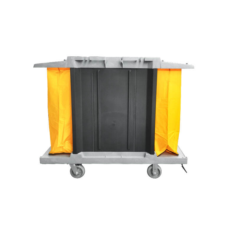 Multifunctional Housekeeping Cart with A  Large Capacity Carbient, Polypropylene, JA3071