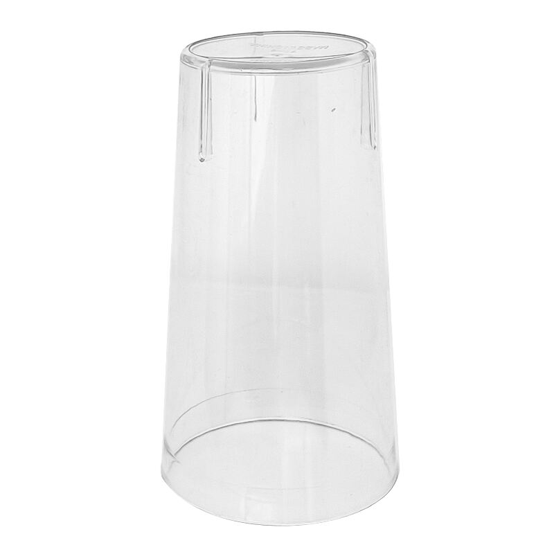 16 oz. Smooth Tumbler Restaurant Cup, SAN Plastic, Clear, DR3005CL