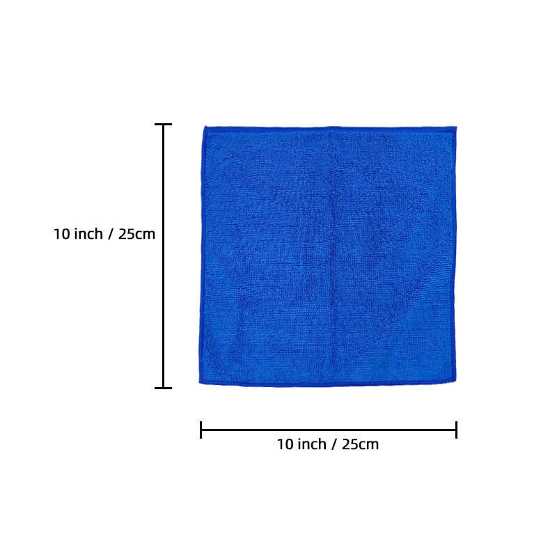 pano de Microfibra para Uso Geral 10" x 10", Azul, JA3135