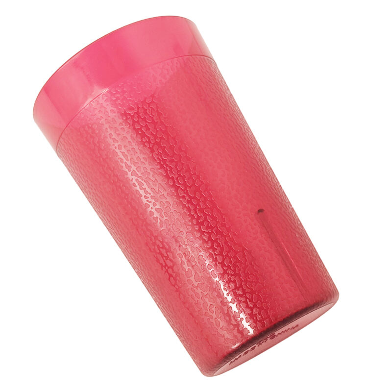 5 oz. Pebbled Tumbler Restaurant Cup, SAN Plastic, Red, DR3001RD