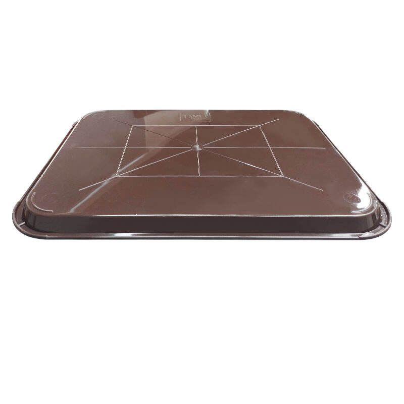 12" x 16" x 3/4” Restaurant Fast Food Tray, Polypropylene, Brown, SE3002BN