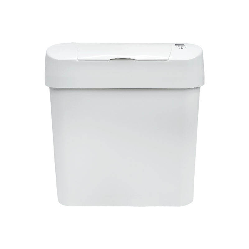 5 Gallon Sensor Female Hygiene Bin, Polypropylene, White, JA3150