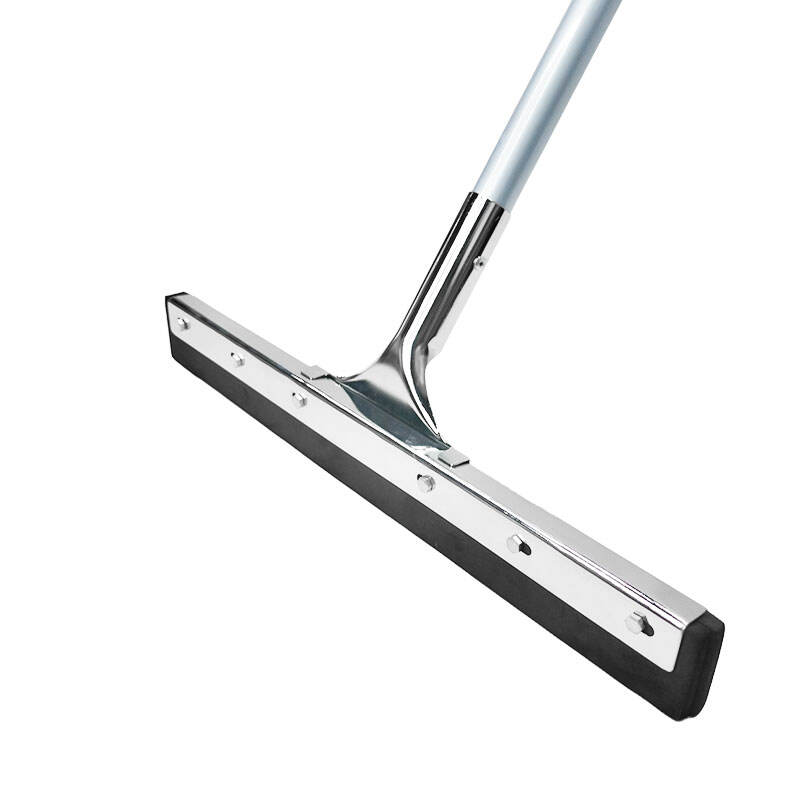 18" Steel Straight Sponge Squeegee with 52" Long Handle, JA3159