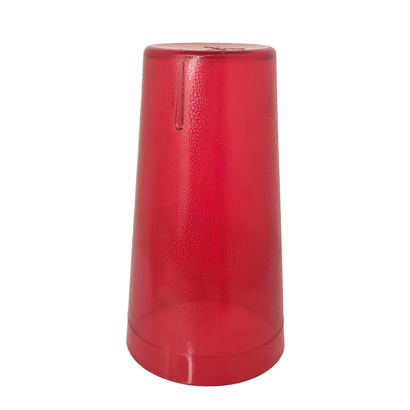 32 oz. Pebbled Tumbler Restaurant Cup, SAN Plastic, Red, DR3008RD