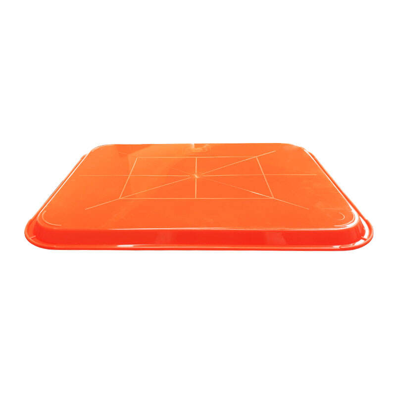 12" x 16" Fast Food Tray, Polypropylene, Orange, SE3002OG