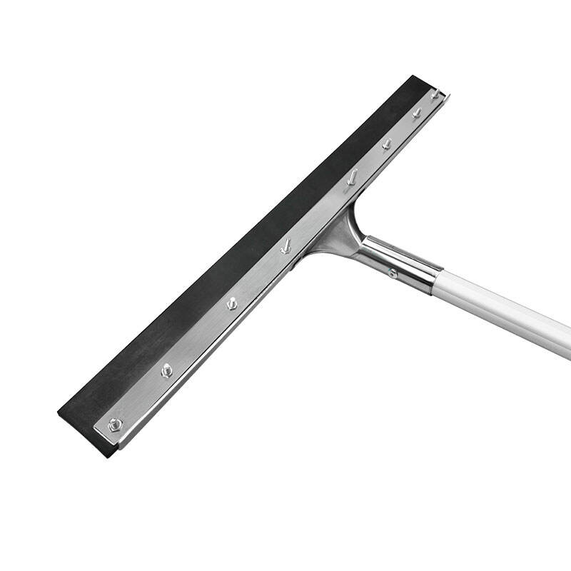 22" Steel Curved Sponge Squeegee with 53" Long Handle, JA3160