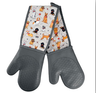 Heat-Resistant Oven Gloves for Safe Cooking Grilling