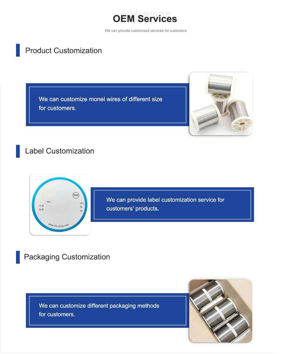 UNS N05500 High Fatigue Resistance Wire