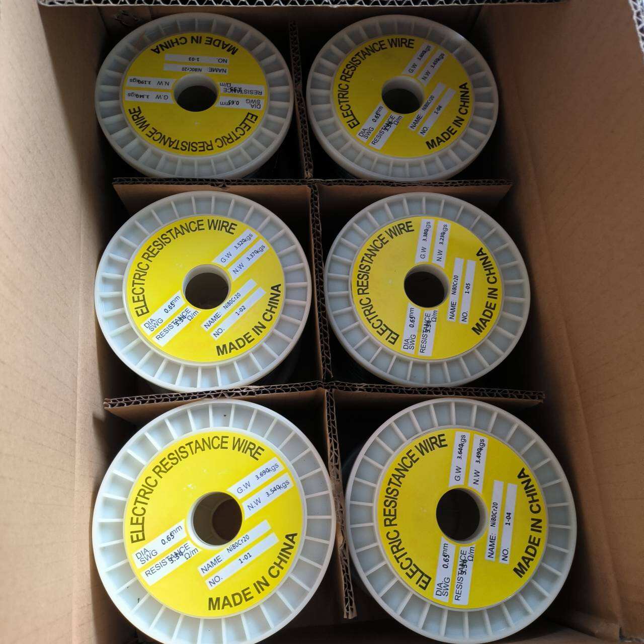 DLX ніхромовий провід опору для нагрівання при високих температурах