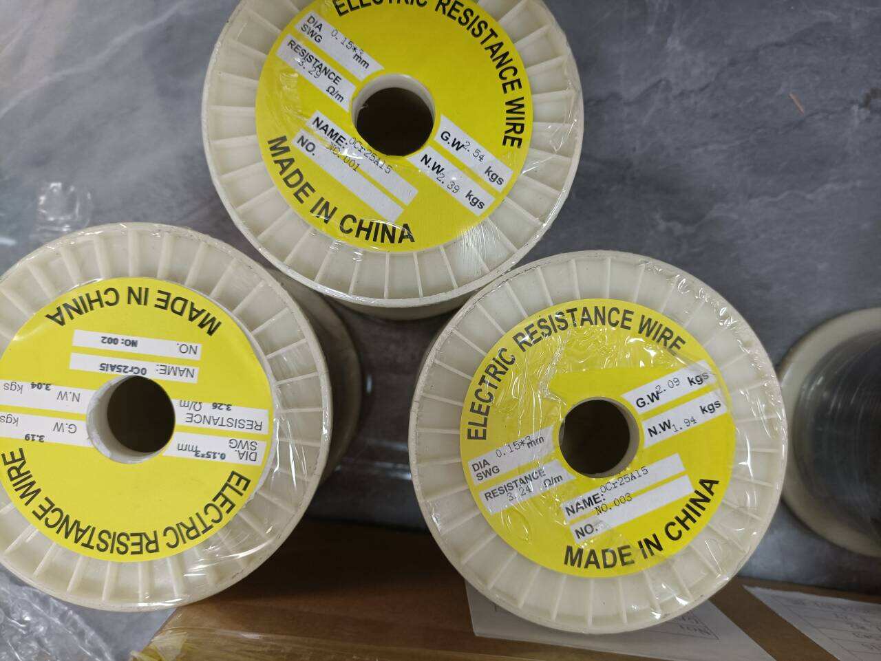 Høyresistiv tråd av nikkelkromlegering NiCr 80/20 – oksidasjonsbestandig for kjemisk bruk