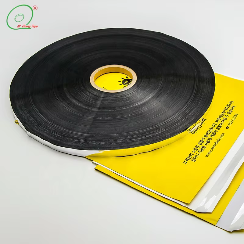 Qichang Hot Sale Adhesive Aluminum Permanent Bag Sealing Tape