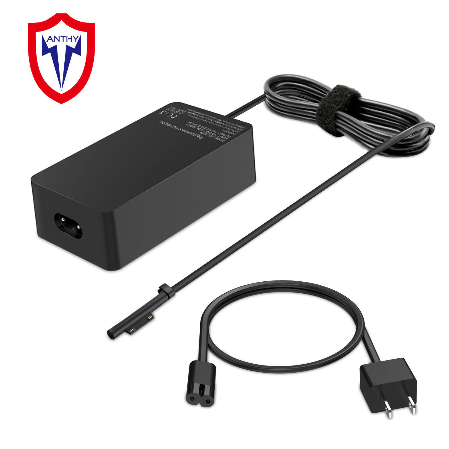 102W Microsoft Surface Book Charger, 15V 6.33A Power Supply for Surface Book 3/2/1, Surface Laptop 5/4/3/2, Surface Pro X/9/8/7/6/5th/4/3/2, Surface Go 3/2