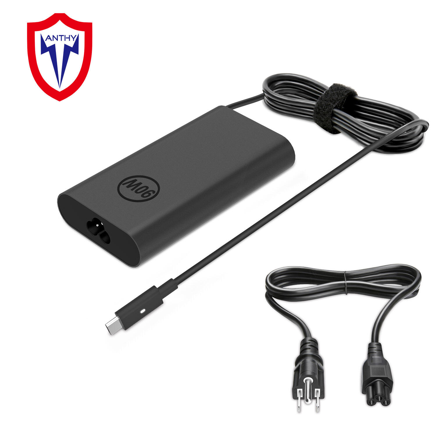 90W USB C Laptops Charger Fast Charger Compatible with Dell XPS 13 9365 9360 9370 Latitude7420 7320 7390 Latitude 3400,3500, 5289,5300 2in1 Adapter Type C Charing Include Power Cord