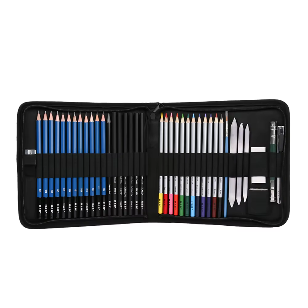 一貫性のあるスケッチ結果を得るために、描画用鉛筆が不可欠な理由は何ですか？