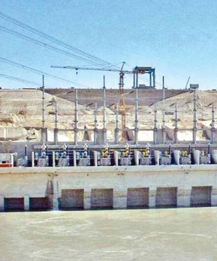 Ballotta hydropower station in Pakistan