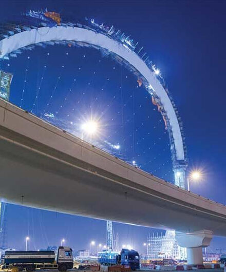 Lusail Expressway in Qatar